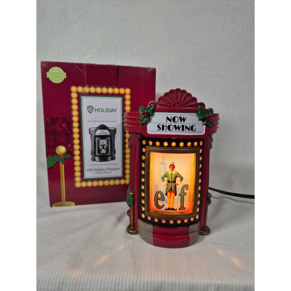 Scentsy WB Holiday Marquee Warmer Elf Christmas Vacation A Christmas Story Movie
